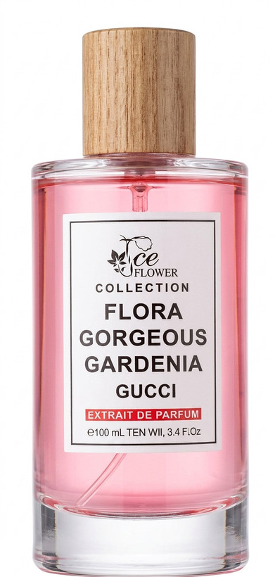 عطر ۱۰۰ میلیلیتری «فلورا گورجس گاردنیا» (Flora Gorgeous Gardenia) از سری «آیس فلاور» (Ice Flower Collection)