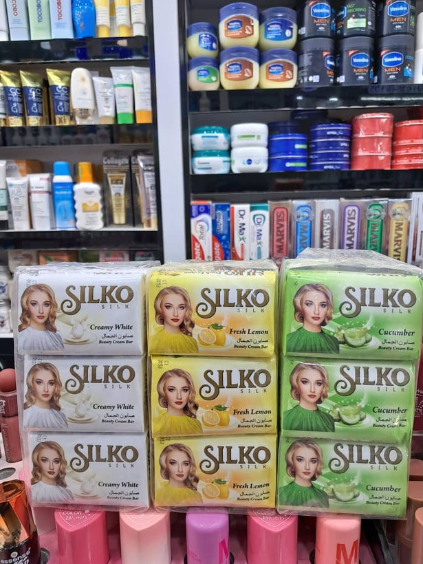صابون کرمی زیبایی سیلکو با عصاره خیار بستهوی ۶ تایی(Silko Cucumber)