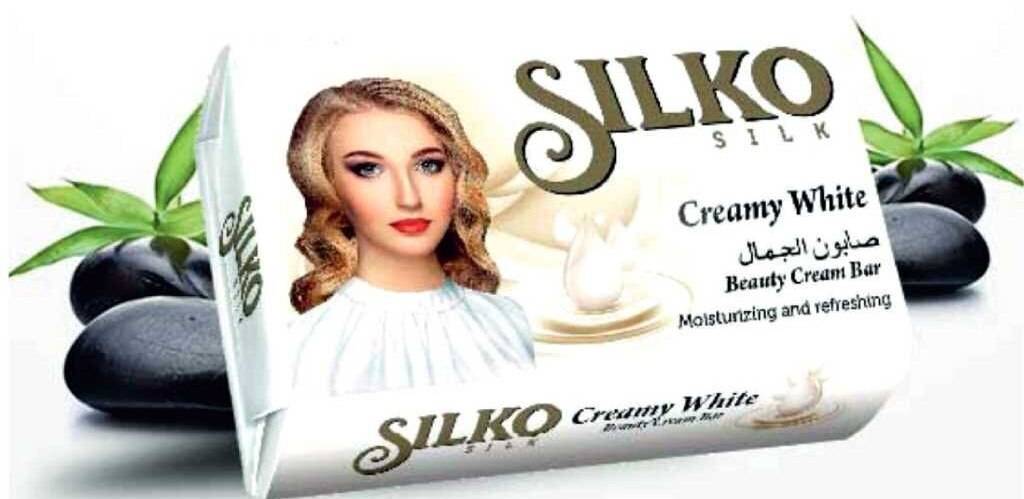 صابون کرمی زیبایی سیلکو مدل کرمی سفید بسته ی ۶ تایی (Silko Creamy White