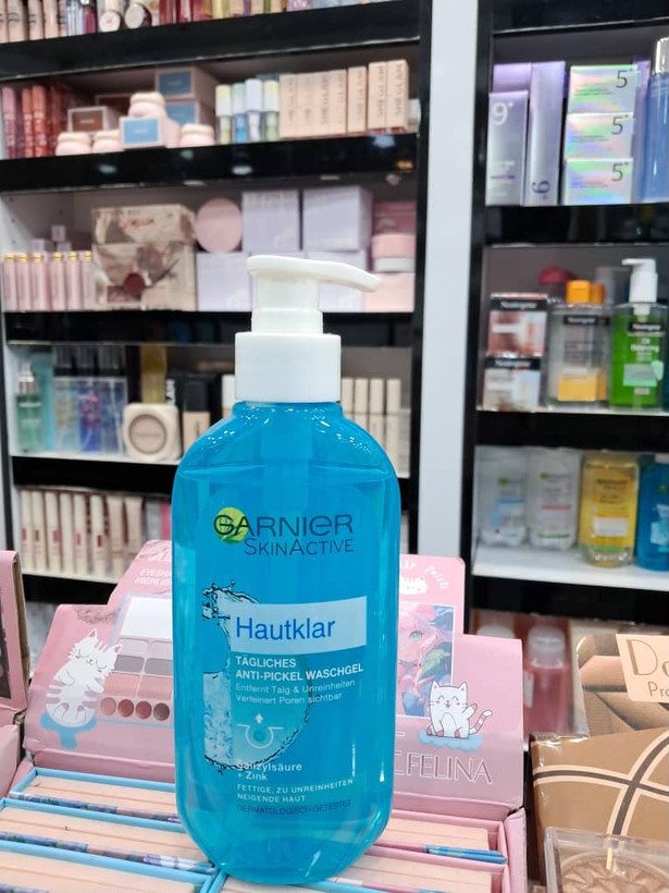 ژل شستشوی صورت گارنیه مدل Hautklar (ضد جوش و کنترلکننده چربی