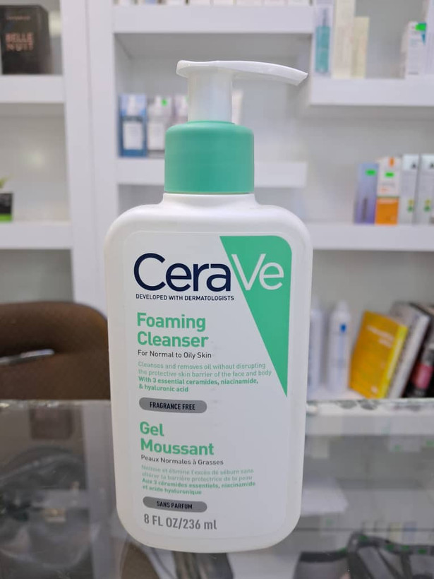 ژل شستشوی فومینگ سراوی (CeraVe Foaming Facial Cleanser) 