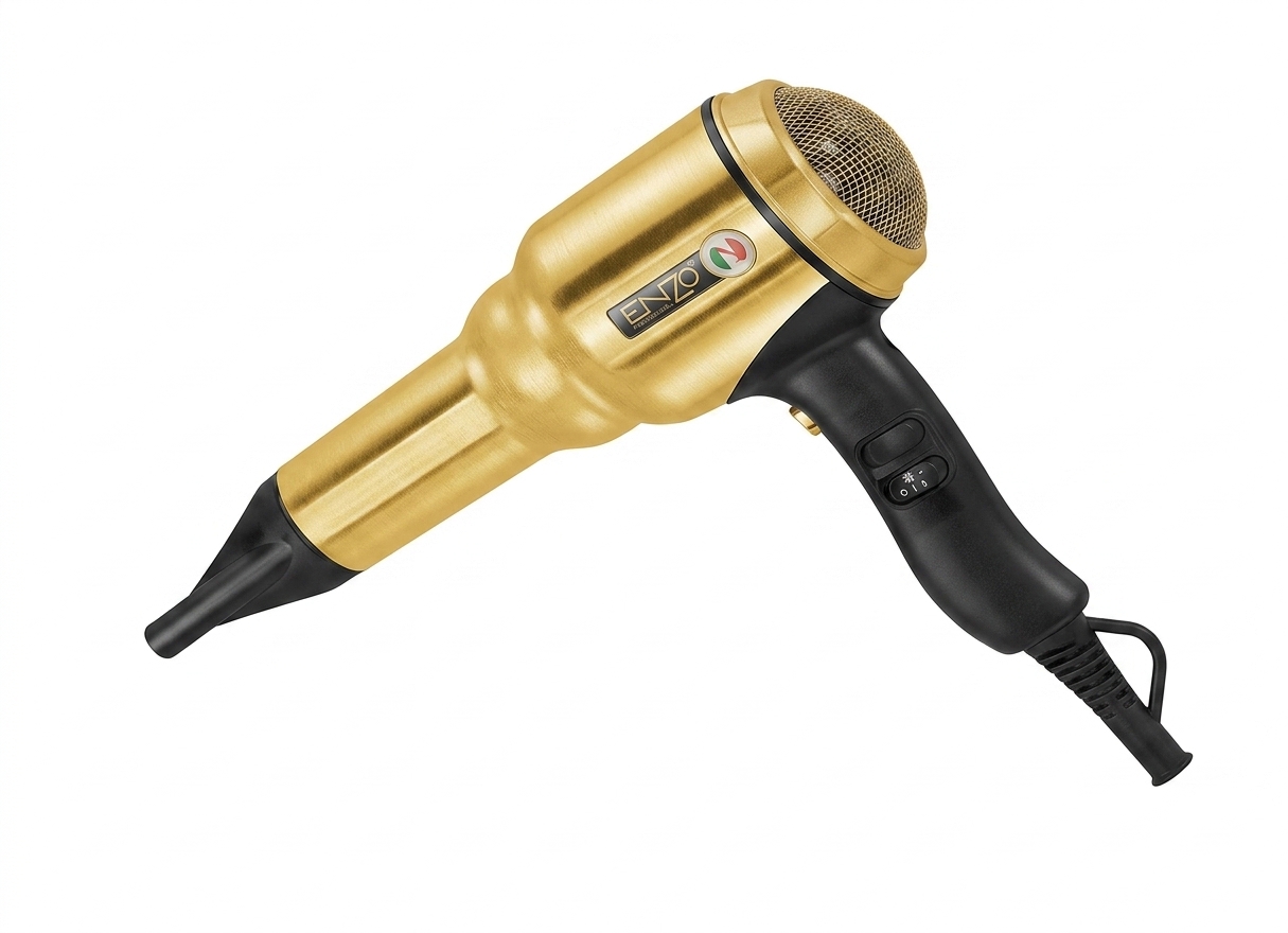 سشوار حرفه‌ای آرایشگاهی انزو (ENZO) مدل EN-8228 با موتور متالیک ۱۹۰۰۰ دور در دقیقه(اورجینال)