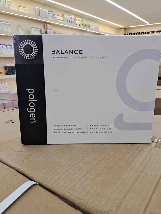 کیت تخصصی بالانس (Balance) پولوژن - پکیج بازسازی و متعادلکننده پوستهای چرب