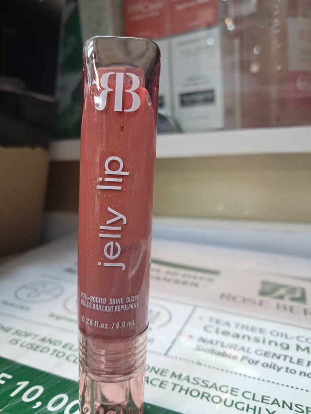 رژ لب مایع رز بری مدل Jelly Lip شماره 05 رنگ کالباسی تیره