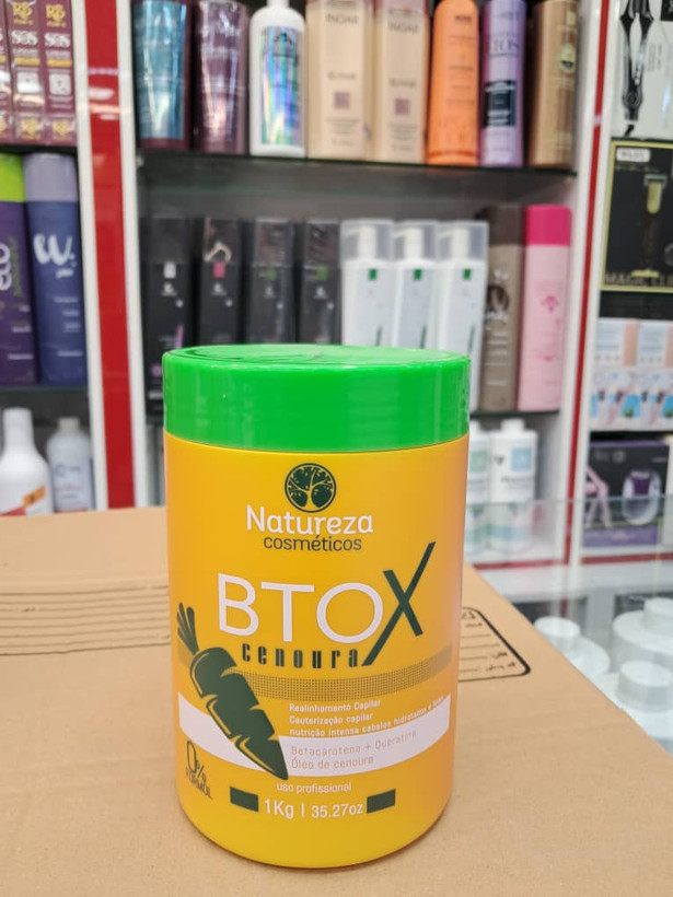 بوتاکس موی هویج (Btox Cenoura) ناتورزا (Natureza) حجم ۱ کیلوگرم