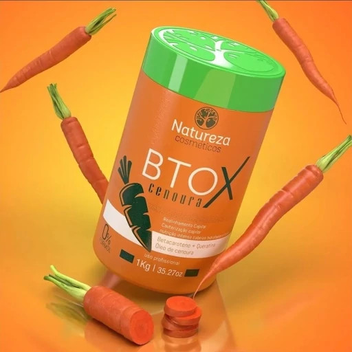 بوتاکس موی هویج (Btox Cenoura) ناتورزا (Natureza) حجم ۱ کیلوگرم