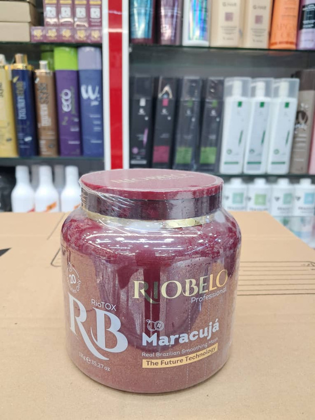 ماسک صافکننده و ریوتاکس مو ماراکوجا ریوبلو (Riobelo RioTOX Maracujá) حجم ۱ کیلوگرم