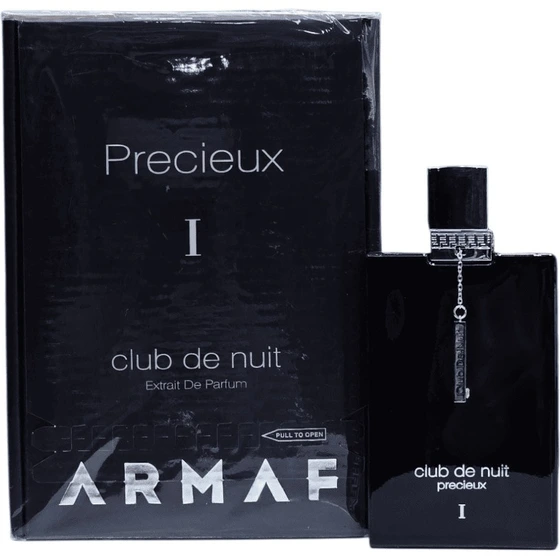 ادکلن آرماف کلاب دی نیت پرسیو ۱ (Armaf Club de Nuit Precieux I) - غلظت اکستریت د پرفیوم (Extrait de Parfum) - حجم ۵۵ میلی‌لیتر