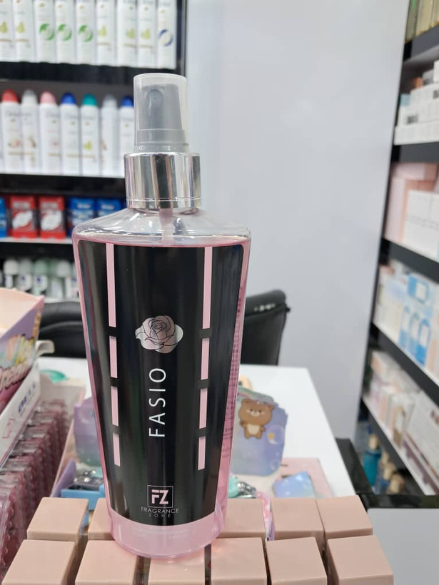 بادی اسپلش زنانه فازیو (FASIO) مدل Fragrance Zone با رایحه رز حجم ۲۵۰ میلیلیتر