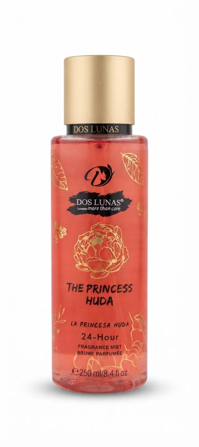 بادی اسپلش زنانه دوس لوناس (Dos Lunas) مدل The Princess Huda حجم ۲۵۰ میلی‌لیتر