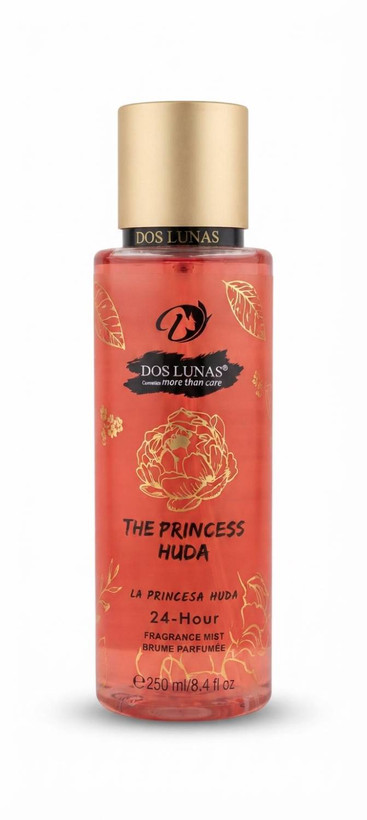 بادی اسپلش زنانه دوس لوناس (Dos Lunas) مدل The Princess Huda حجم ۲۵۰ میلیلیتر