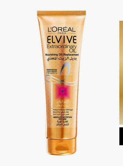 کرم مو لورآل مدل Elvive Extraordinary Oil بديل الزيت مغذی مناسب موهای خشک حجم 300 میلی لیتر