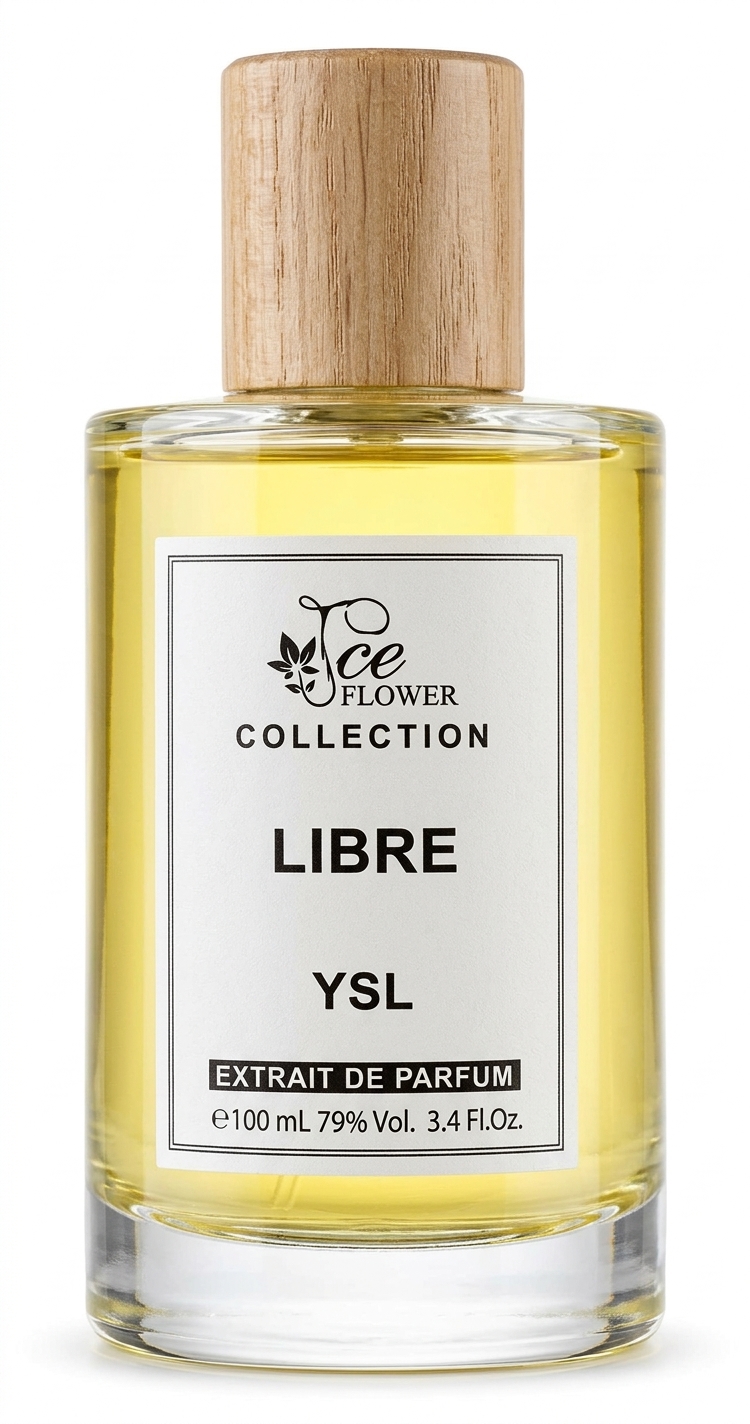 عطر ادکلن آیس فلاور مدل لیبر رایحه معتدل و شیرین زنانه ۱۰۰ میلی لیتر زرد