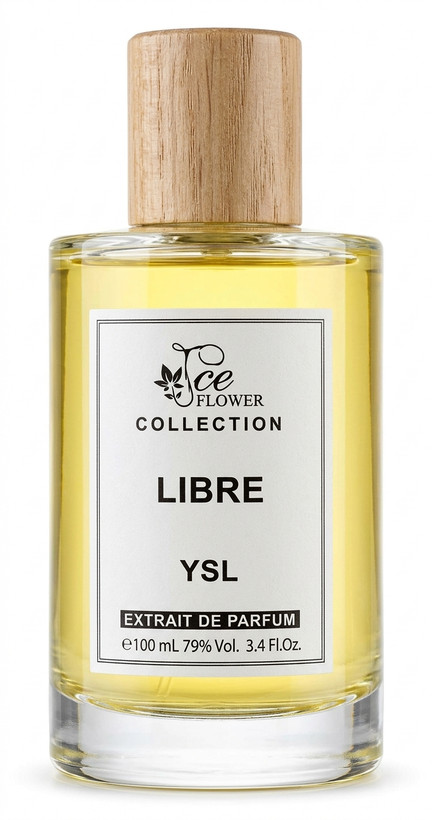 عطر ادکلن آیس فلاور مدل لیبر رایحه معتدل و شیرین زنانه ۱۰۰ میلی لیتر زرد