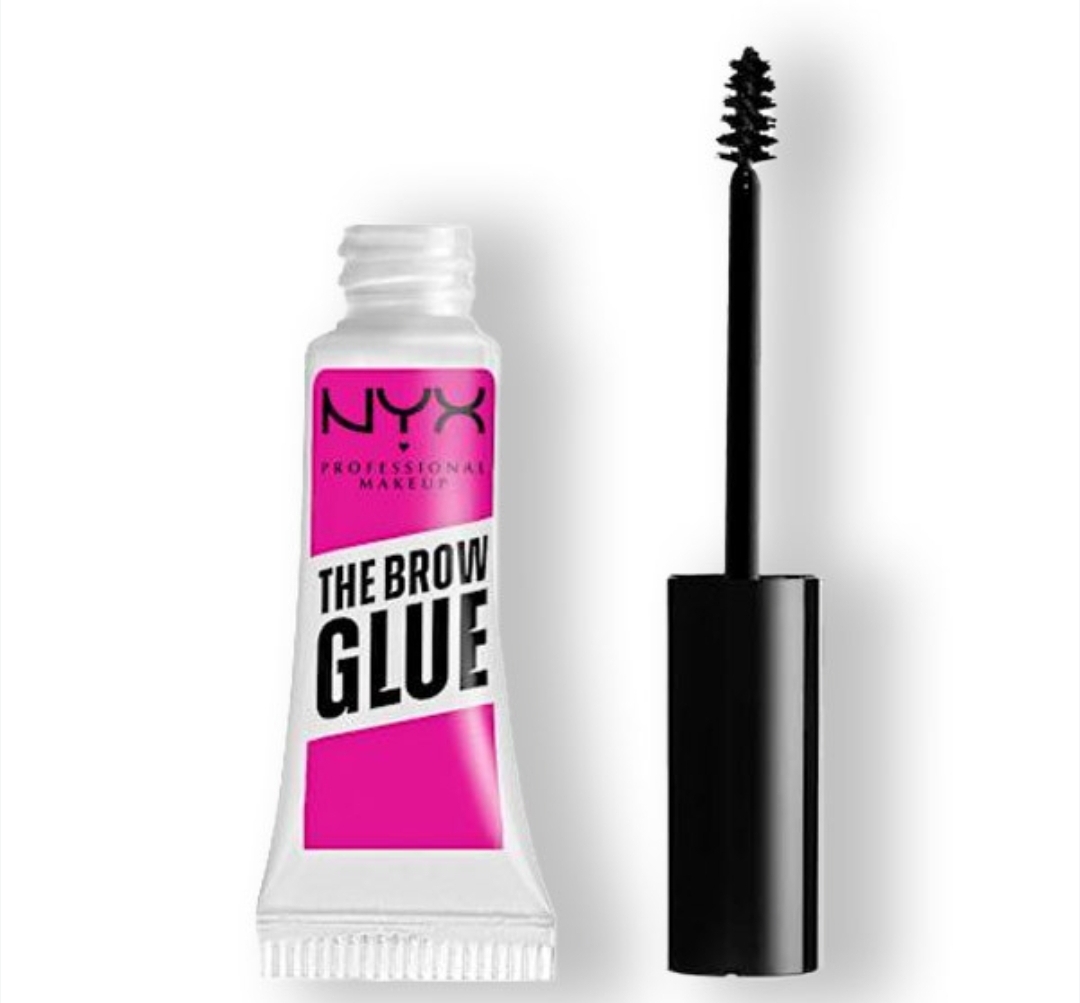ژل تثبیت کننده و لیفت ابرو نیکس مدل The Brow Glue ماندگاری ۱۶ ساعته بی رنگ زنانه