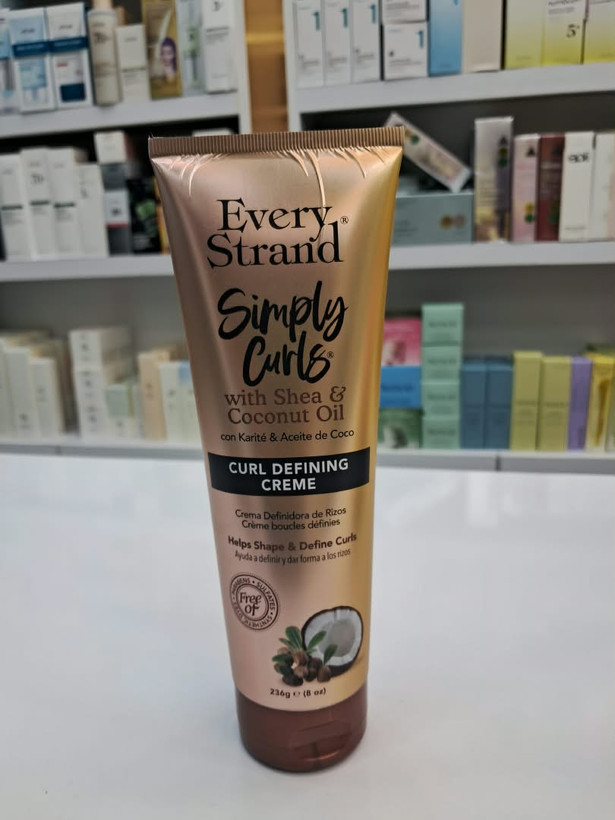 کرم حالتدهنده و تعریفکننده موهای فر اوری استرند مدل Simply Curls تیوپی حجم ۲۳۶ گرم