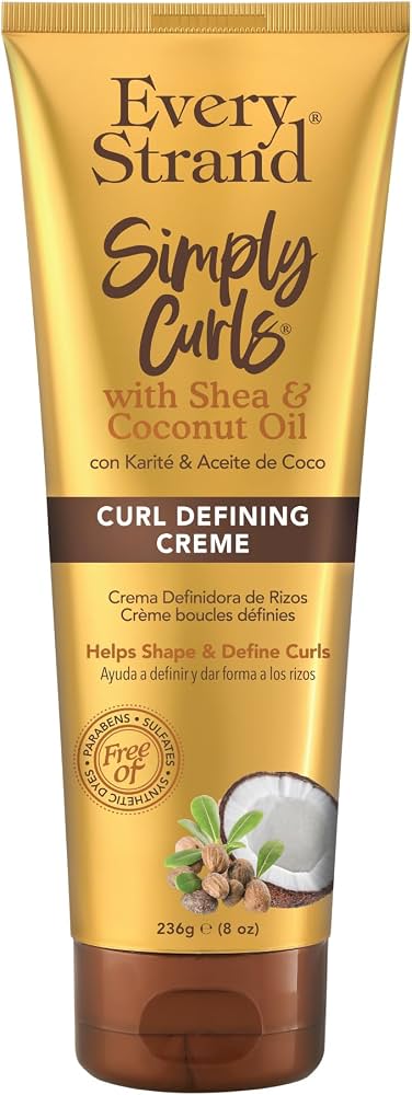 کرم حالت‌دهنده و تعریف‌کننده موهای فر اوری استرند مدل Simply Curls تیوپی حجم ۲۳۶ گرم