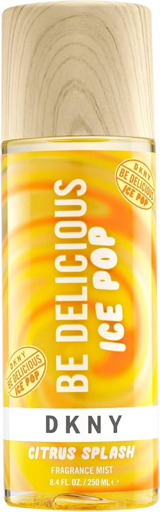 اسپری معطر بدن دی‌کی‌ان‌وای مدل Be Delicious Ice Pop حجم 250 میلی‌لیتر با رایحه مرکباتی Citrus Splash ‌