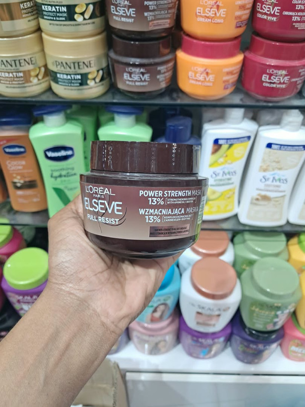 ماسک مو تقویتکننده لورآل (L'Oréal) مدل Elseve Full Resist – مخصوص موهای ضعیف و در معرض ریزش